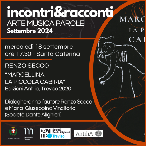 18-09-2024 Evento#fuoriprogramma ” Presentazione del libro”Mariolina, la piccola Cabiria” di Renzo Secco