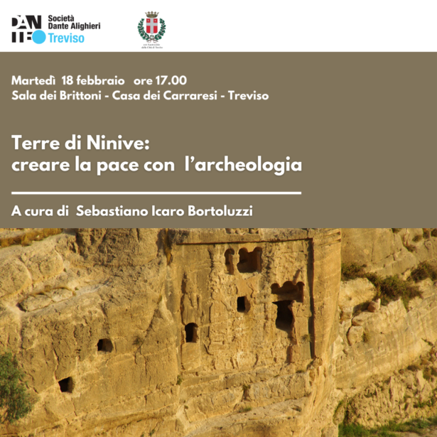 18-02-2025 Conferenza”Terre di Ninive: creare la pace con l’archeologia” a cura di Sebastiano Icaro Bortoluzzi