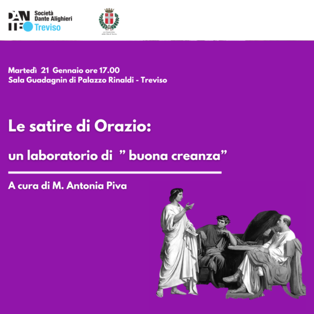 21-01-2025 Conferenza”Le Satire di Orazio : un laboratorio di buona creanza” a cura di  M. Antonia Piva